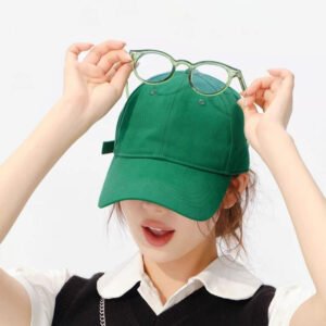 BYS15#Factory Direct 6-Panel Unstructured Cotton Baseball Cap | Wholesale Blank Dad Hat | Adjustable Metal Slider | Premium Cost-Effective Headwear