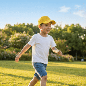 BYS199#280G (9.88oz) Kids Cotton Baseball Cap